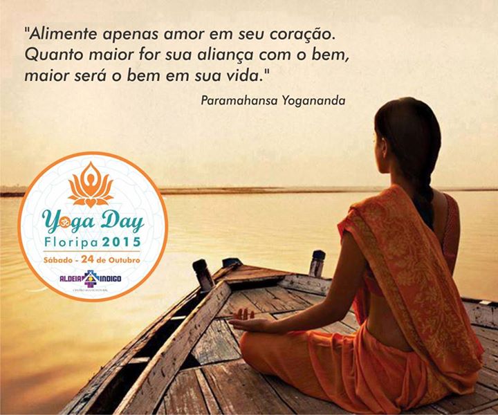 Yoga Day Floripa 2015 na Aldeia Indigo