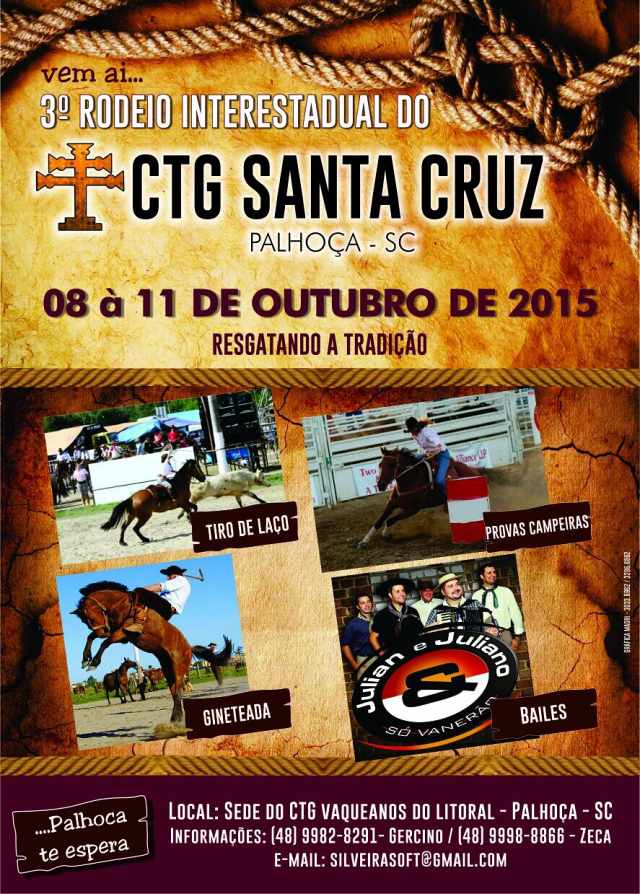 3° Rodeio Crioulo Interestadual CTG Santa Cruz