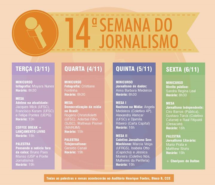 14ª Semana do Jornalismo UFSC