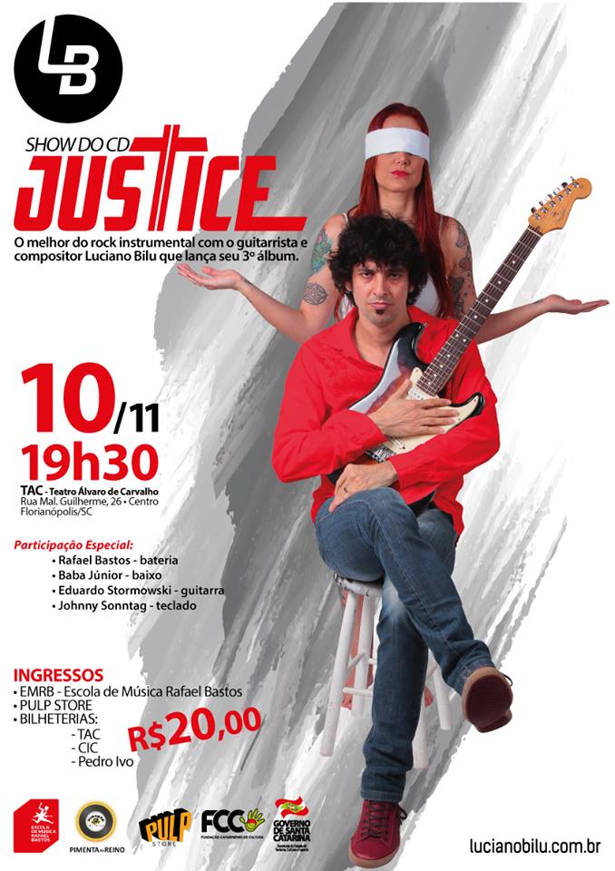 Luciano Bilu apresenta show de lançamento do CD "Justice" - TAC 7:30