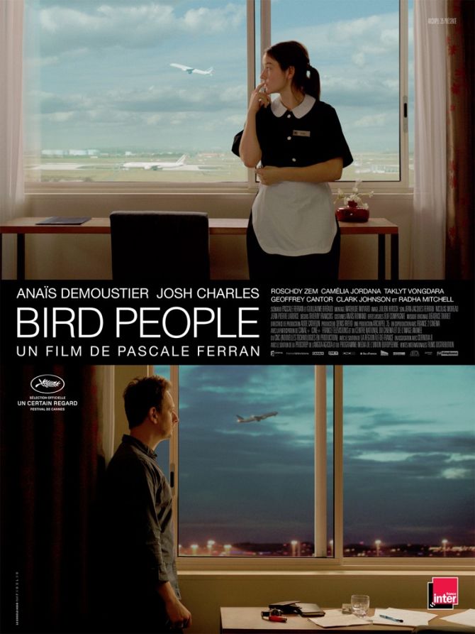 Cineclube Badesc exibe "Pessoas-pássaro" (Bird people) de Pascale Ferran