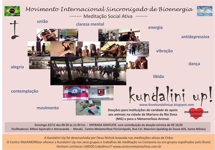 I love Kundalini Up - Meditação Social Ativa (Movimento Internacional Sincronizado de Bioenergia)