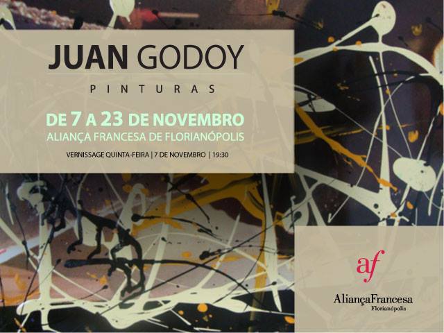 Exposição das pinturas de Juan Godoy