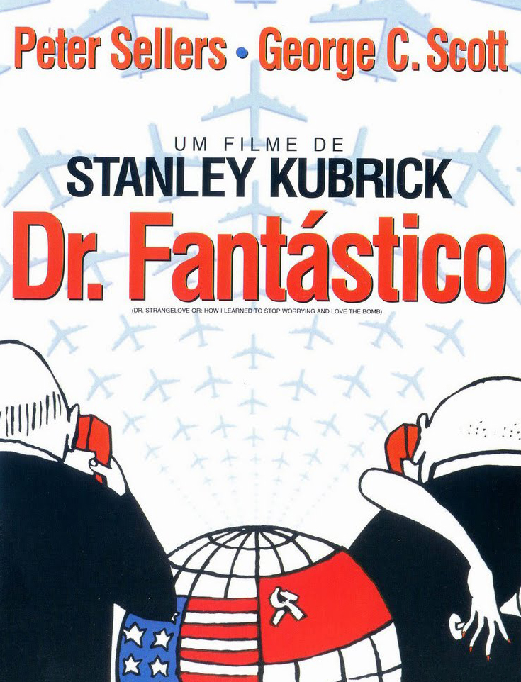 Cineclube Badesc exibe "Dr. Fantástico" de Stanley Kubrick