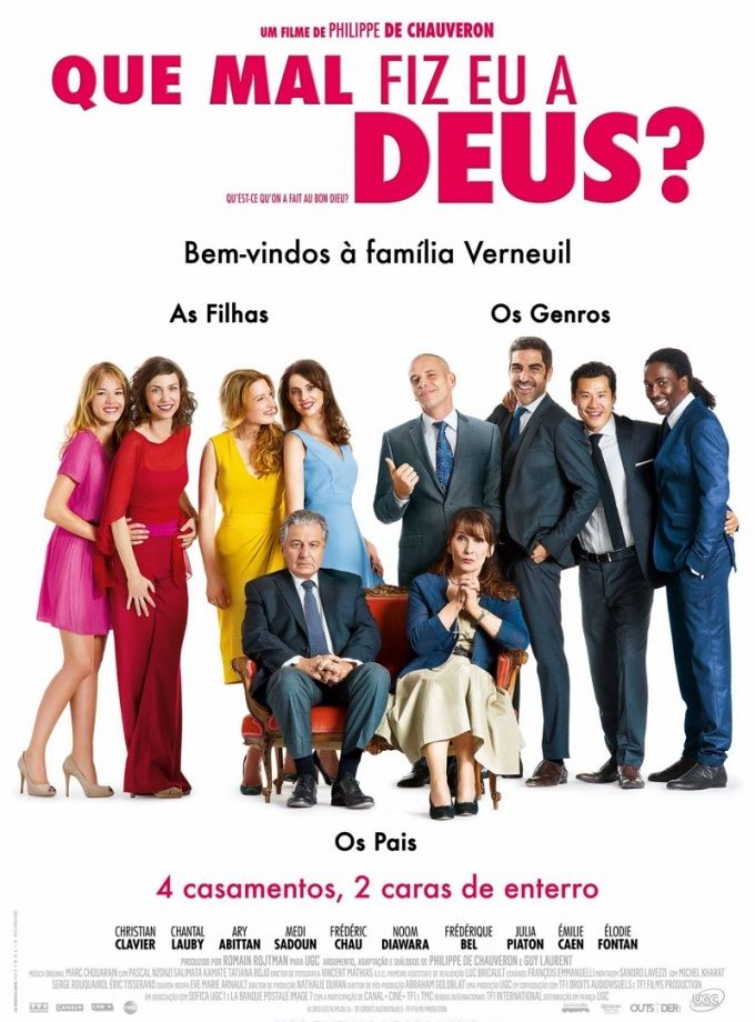 Cineclube Badesc exibe "Que Mal Eu Fiz a Deus?" (França, 2014)