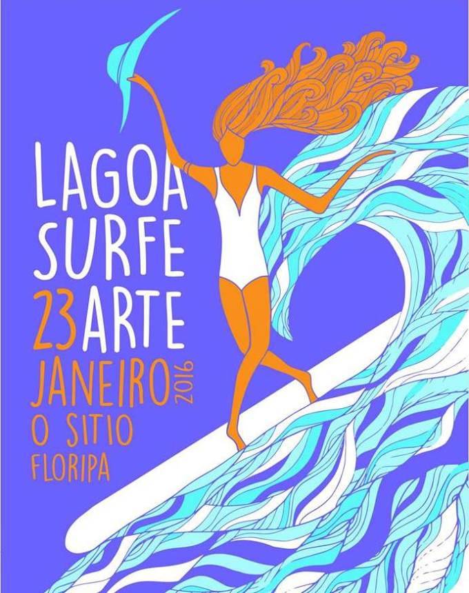 Festival Lagoa Surfe Arte exibe filmes inéditos e expõe pranchas de surfe feitas à mão