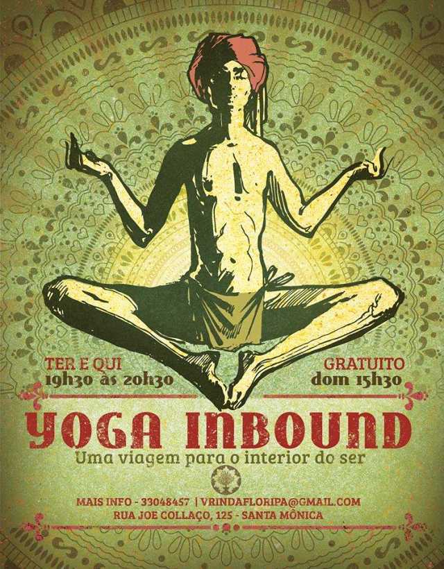 Aulas gratuitas de Yoga Inbound aos domingos