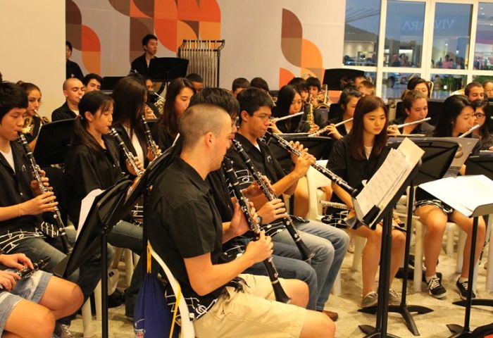 Apresentação musical gratuita da Graded School of São Paulo