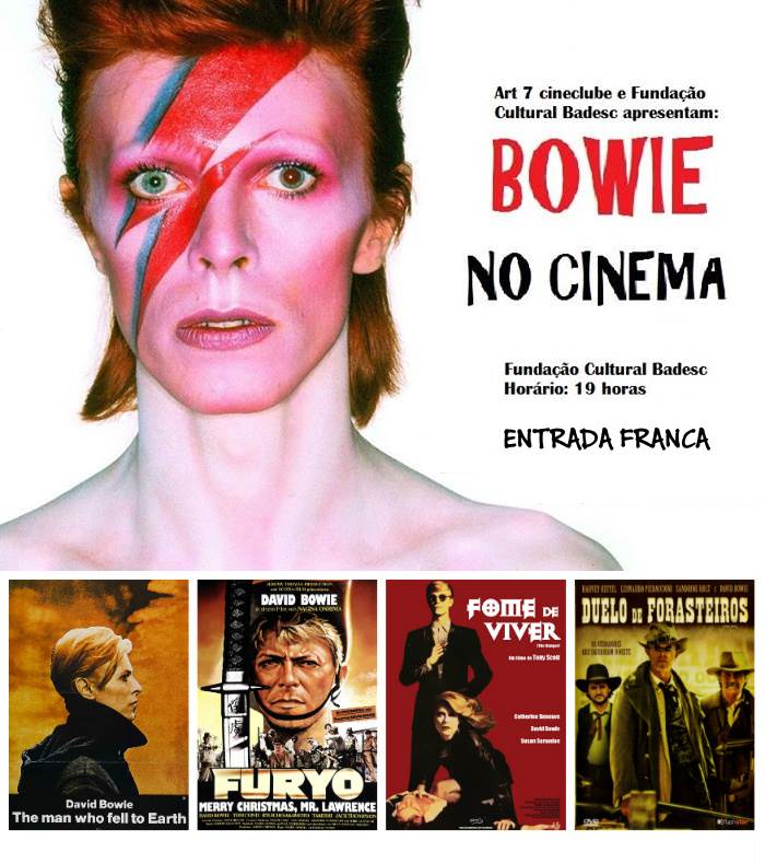 Mostra gratuita de filmes homenageia David Bowie