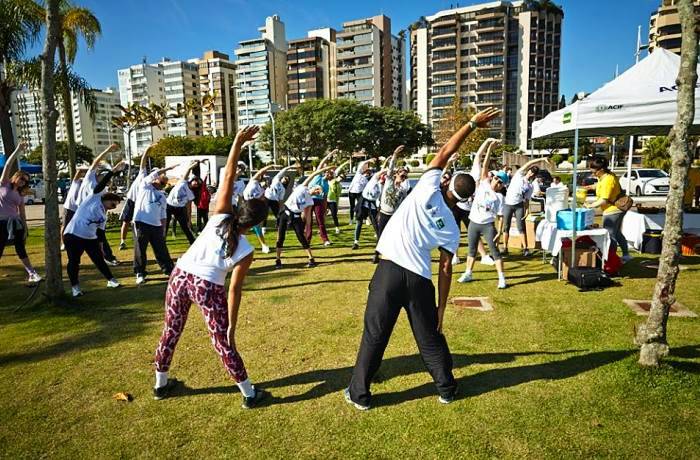 ACIFun leva atividades físicas gratuitas ao ar livre para a Lagoa neste sábado