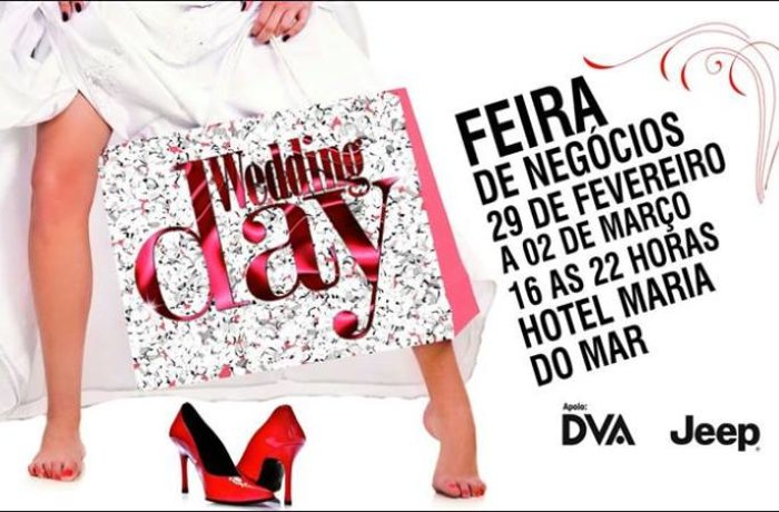 Wedding Day - Feira de Noivas vai reunir mais de 50 fornecedores durante três dias