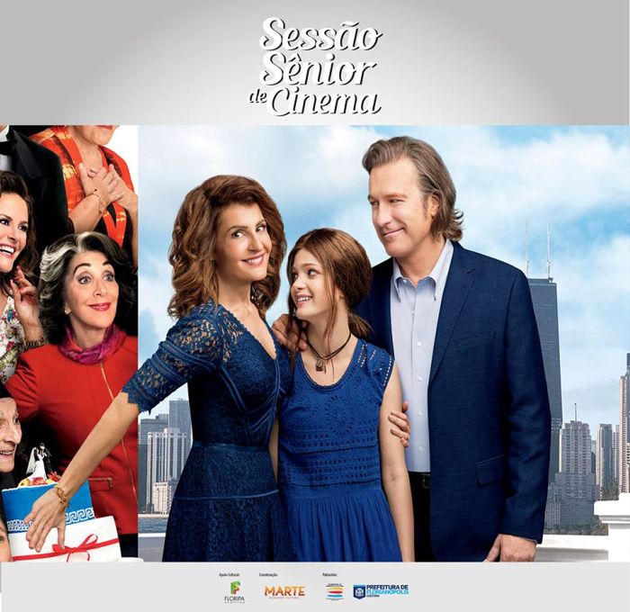 Filme "Casamento Grego 2" de graça para idosos na 2ª Sessão Sênior de Cinema