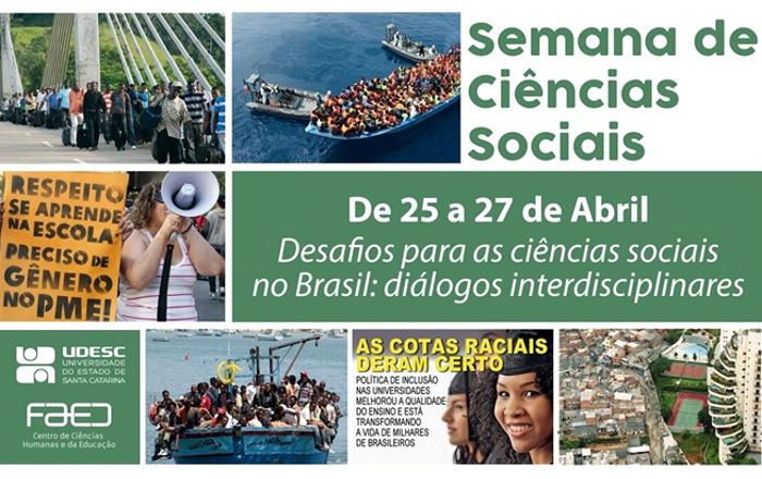 3ª edição da Semana de Ciências Sociais da Udesc