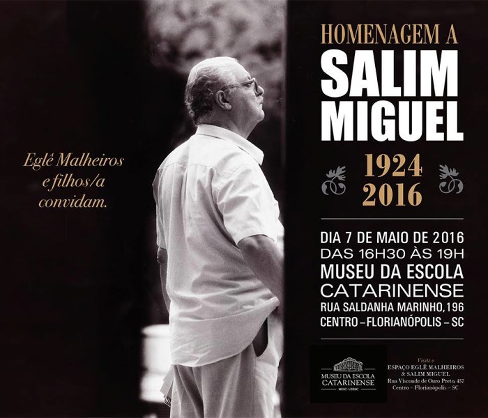 Homenagem a Salim Miguel