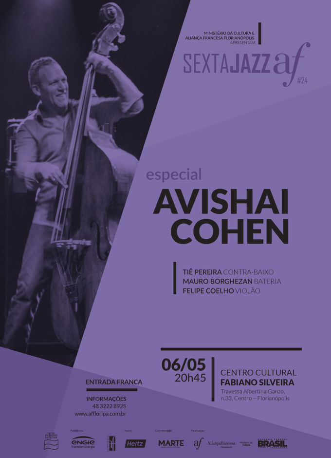 Sexta Jazz AF de maio homenageia Avishai Cohen