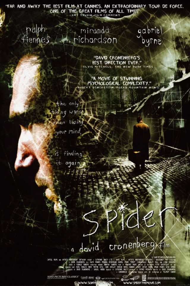 Cineclube Badesc exibe "Spider - Desafie sua mente" (2002) de David Cronenberg