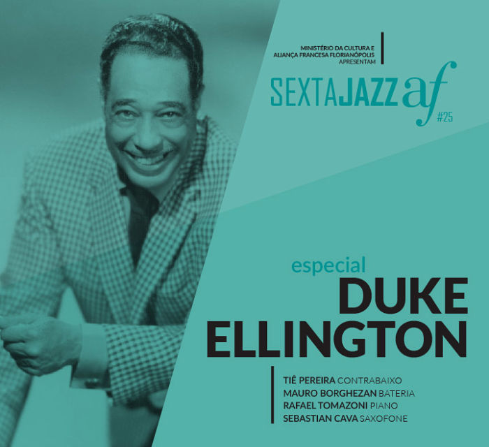 Especial Duke Ellington no Sexta Jazz AF de junho