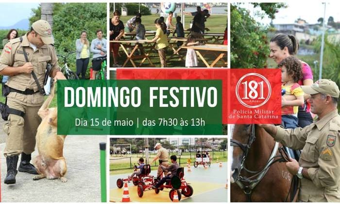 "Domingo Festivo" no Parque de Coqueiros com Passeio Ciclístico da Polícia Militar