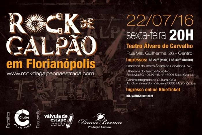 Rock de Galpão faz show de lançamento do seu segundo DVD