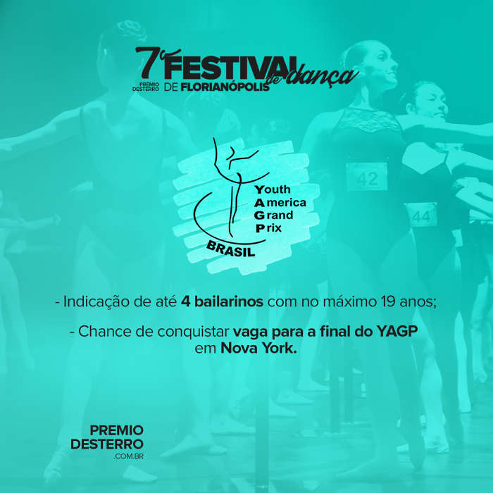 Prêmio Desterro 2016 selecionará bailarinos para o YAGP Brasil