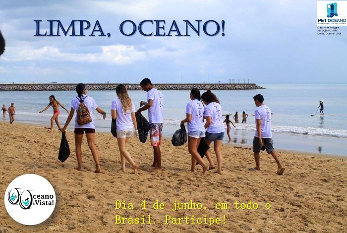 Limpeza de Praia simultânea "Limpa, Oceano!" comemora Dia Mundial dos Oceanos