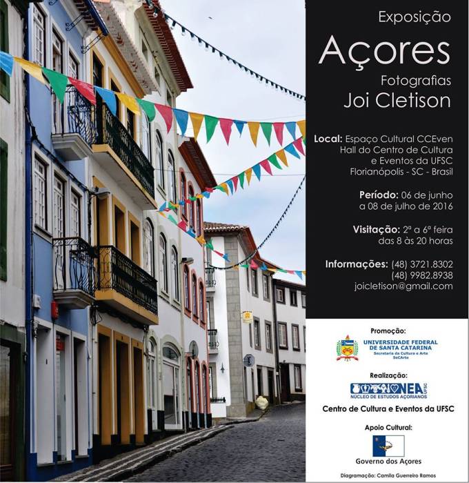 Exposição "Açores" com fotografias de Joi Cletison
