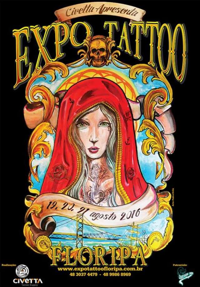 3ª edição da Expo Tattoo Floripa com mais de 500 artistas nacionais e internacionais
