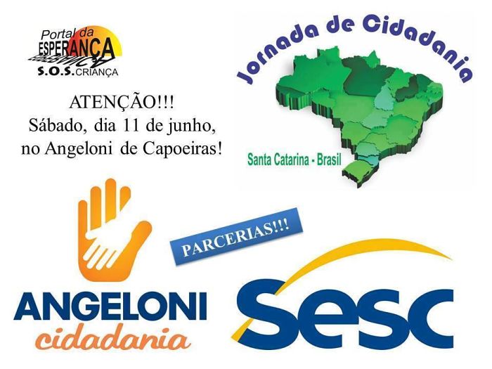 Jornada de Cidadania Angeloni com o Sesc e Portal da Esperança oferece serviços gratuitos