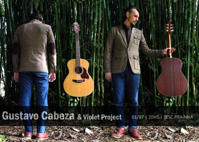 Show gratuito com Gustavo Cabeza & The Violet Project