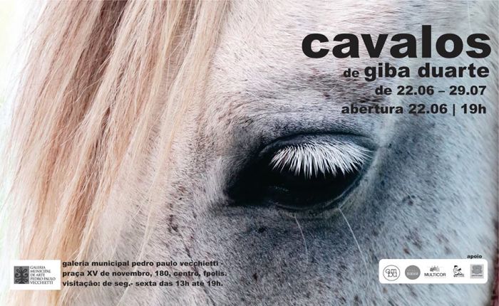 Exposição "Cavalos" de Giba Duarte