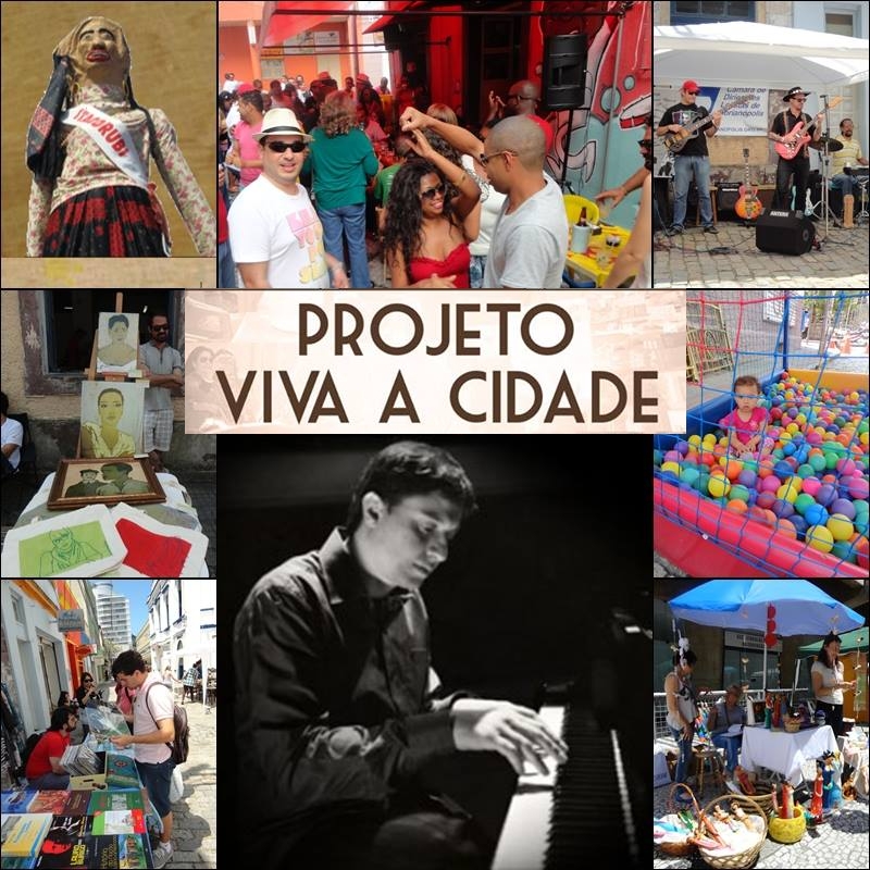 Projeto Viva a Cidade terá música instrumental - Programação 16 de novembro