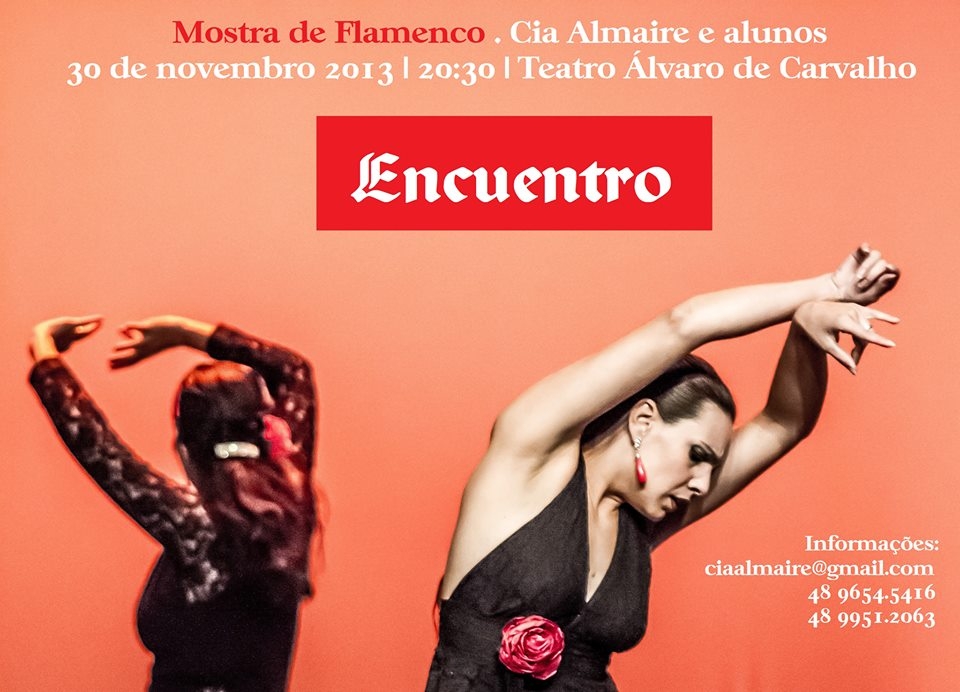 Espetáculo de dança "Encuentro" da Cia. Almaire e alunos
