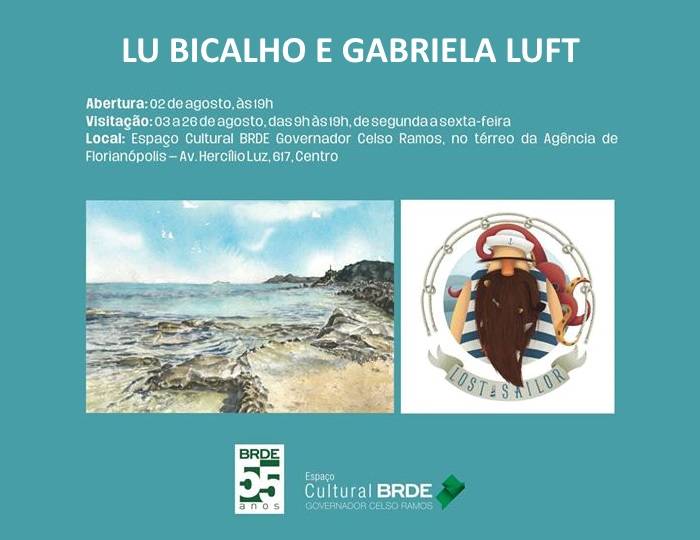 Exposição coletiva Mar(es), de Gabriela Luft e Lu Bicalho