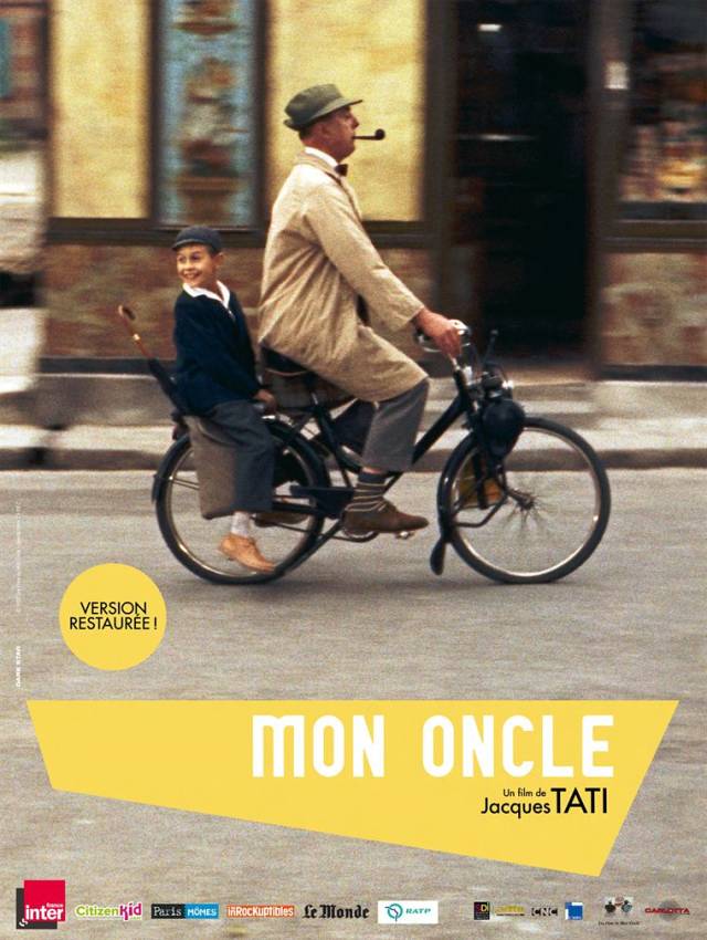 Le Cinéma Français exibe filme "Mon Oncle", de Jacques Tati