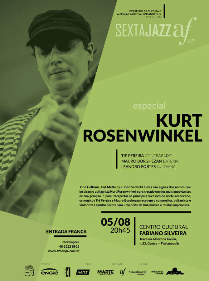 Discografia de Kurt Rosenwinkel no Sexta Jazz Aliança Francesa