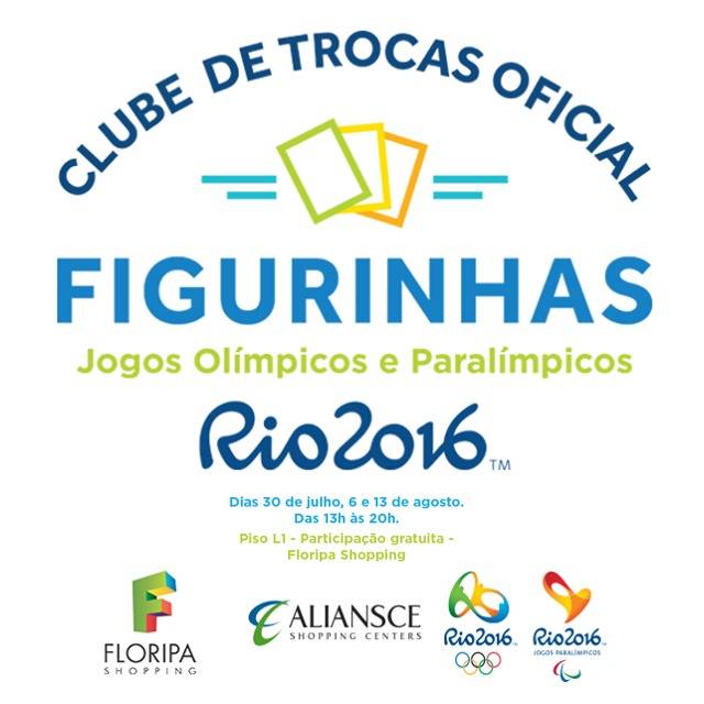 Clube de Trocas Oficial de Figurinhas Jogos Olímpicos e Paralímpicos Rio 2016