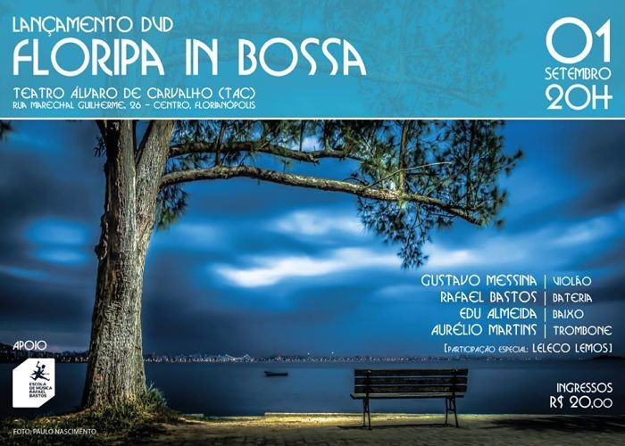 Show de lançamento do DVD "Floripa in Bossa" do violonista e compositor Gustavo Messina