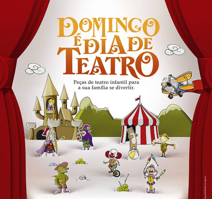 Domingo é Dia de Teatro apresenta espetáculos gratuitos para crianças