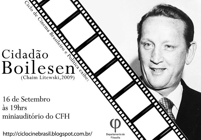 Ciclo de Cinema Brasileiro e Política exibe "Cidadão Boilesen" de Chaim Litewski