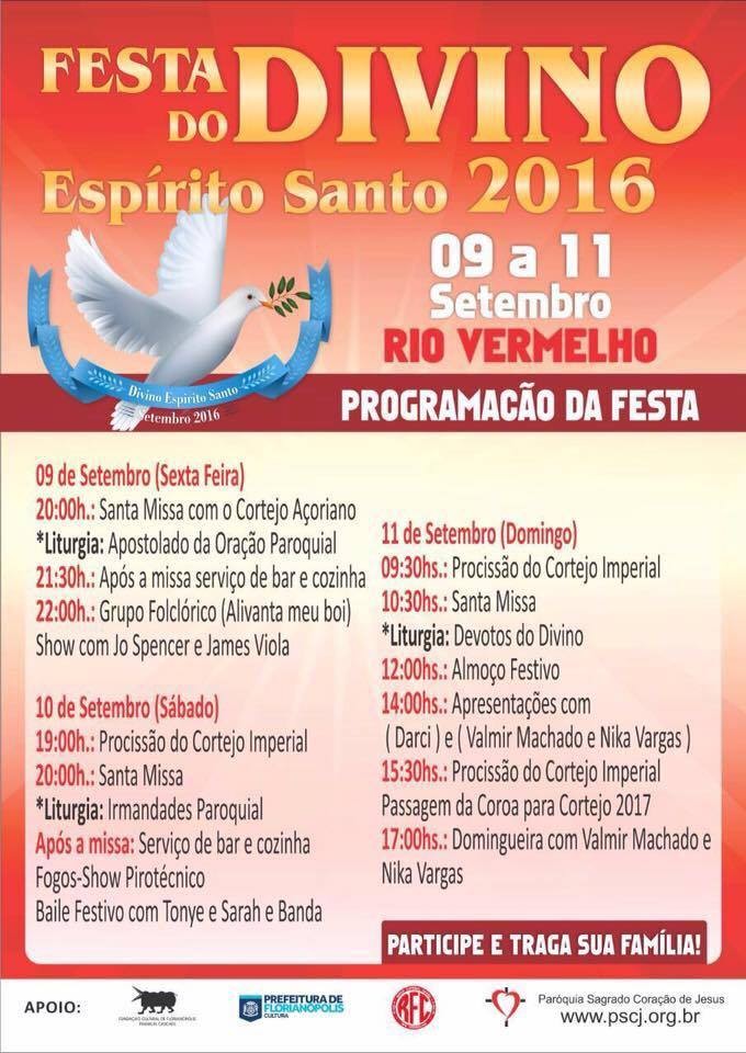 Festa do Divino Espírito Santo 2016 no Rio Vermelho
