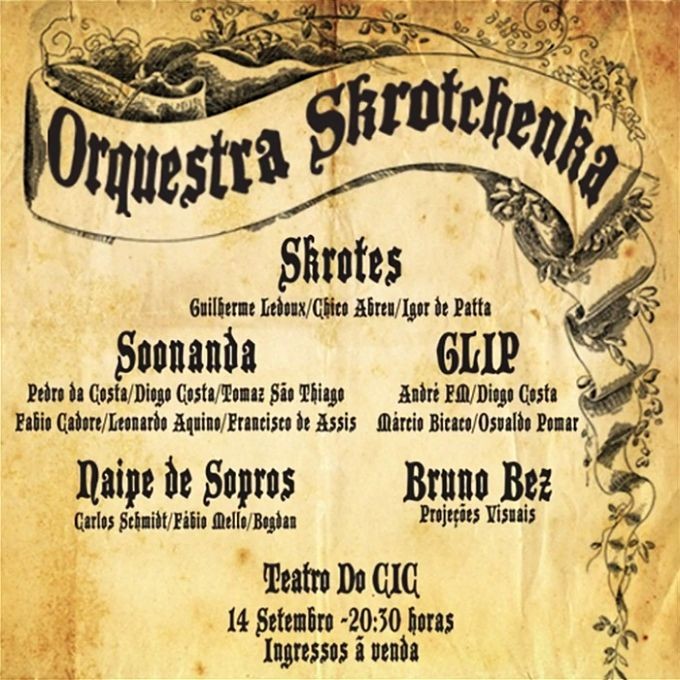 Orquestra Contemporânea Skrotchenka no CIC 8:30