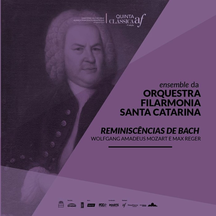 Quinta Clássica da Orquestra Filarmonia Santa Catarina com peça inspirada em Bach