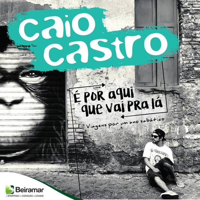 Caio Castro lança seu novo livro "É por aqui que vai pra lá" com sessão de fotos