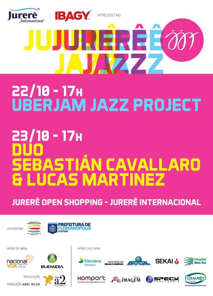 Jurerê Jazz apresenta shows gratuitos a céu aberto em Jurerê