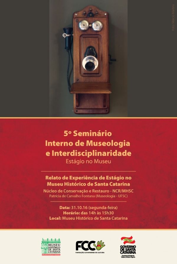 5º Seminário Interno de Museologia e Interdisciplinaridade