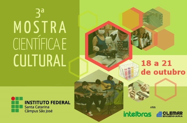 MCC2016 - 3ª Mostra Científica e Cultural do IFSC Câmpus São José