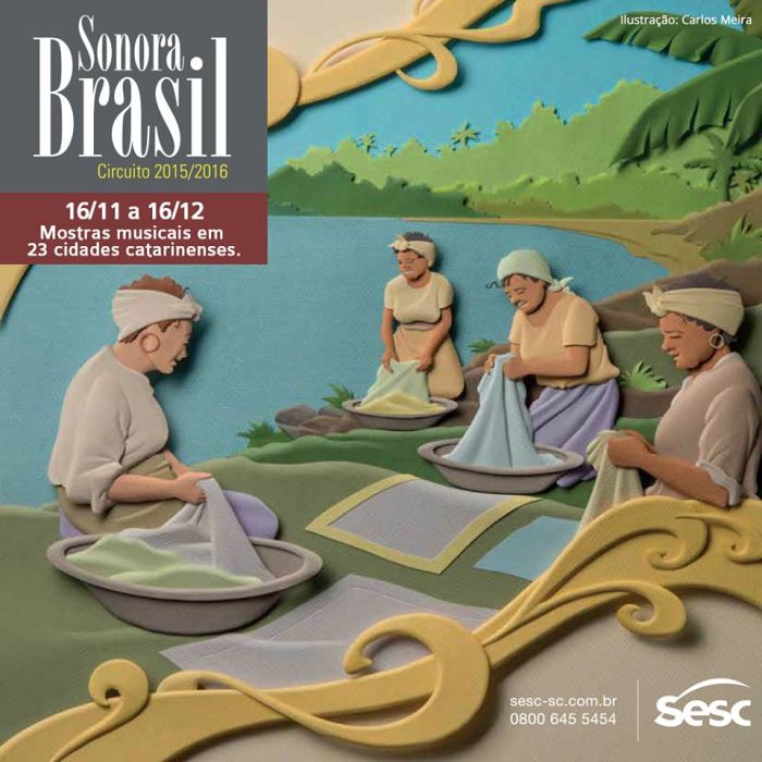 Sonora Brasil Sesc apresenta mostras musicais "Sonoros Ofícios – Cantos de Trabalho"