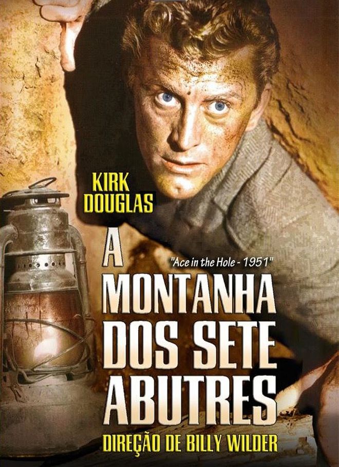 Cineclube Badesc exibe "A Montanha Dos Sete Abutres" (1951) de Billy Wilder