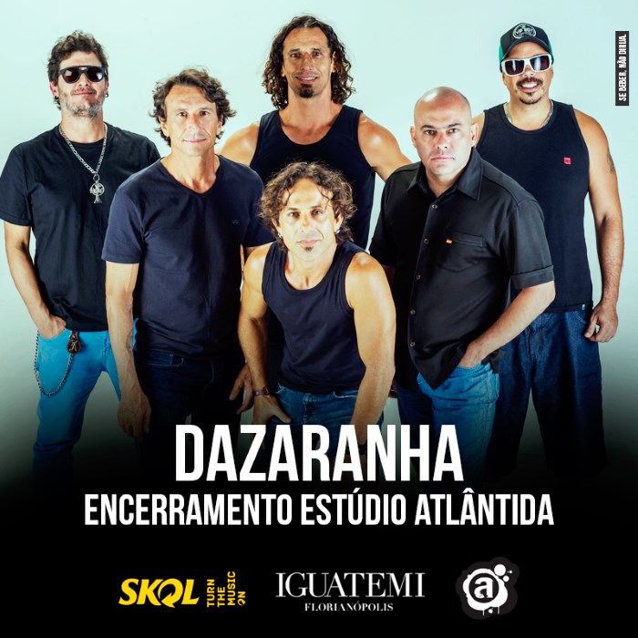 Dazaranha faz show gratuito no Shopping Iguatemi