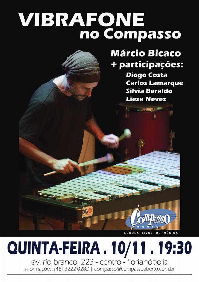 Concerto de vibrafone com Marcio Bicaco e convidados